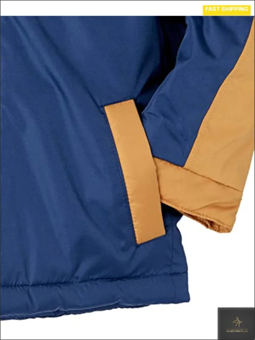 Boys 2-Piece Snowsuit Set Winter Jacket & Ski Bib Pants, Water-Resistant Fleece